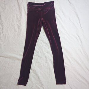 Athleta XS Women's Leggings in Deep Purple/Burgundy